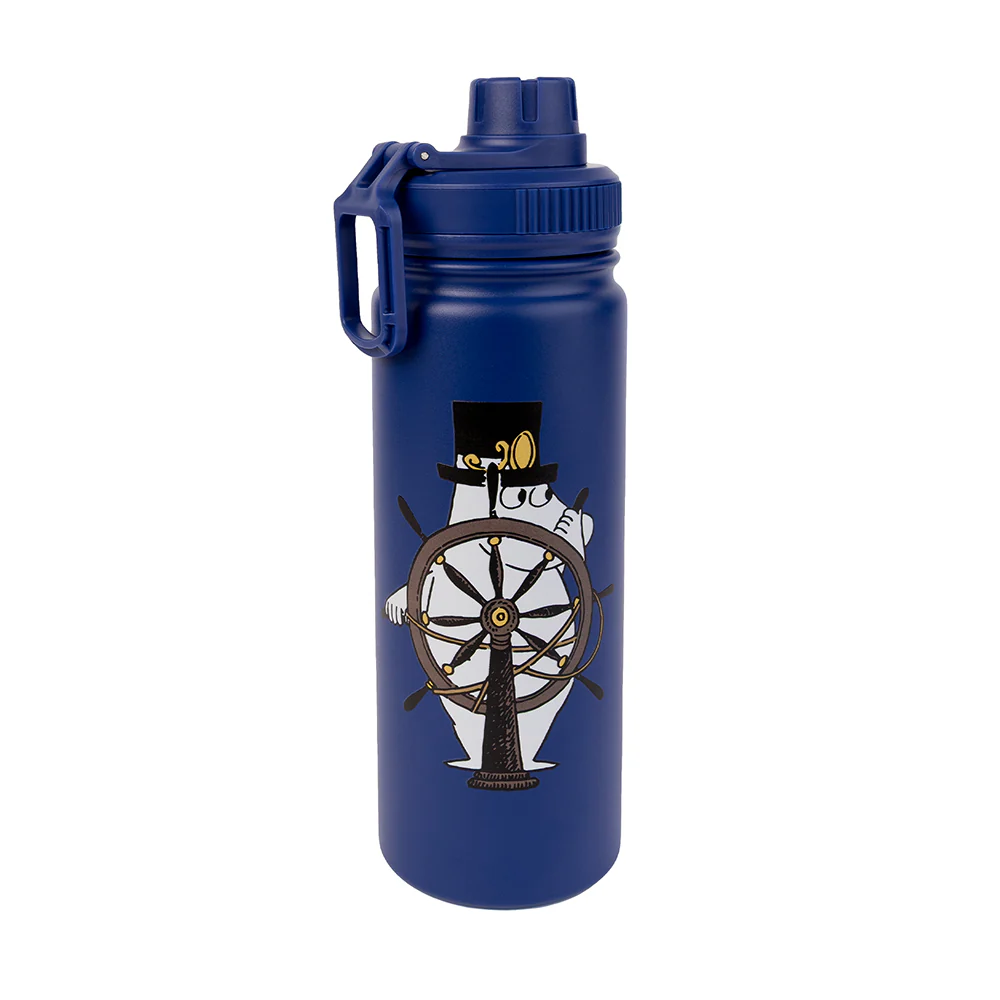Moominpappa Helm Thermal Bottle Darkblue