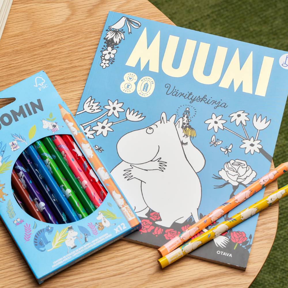 Moomintroll Colouring Pencils 12-set - Image 7