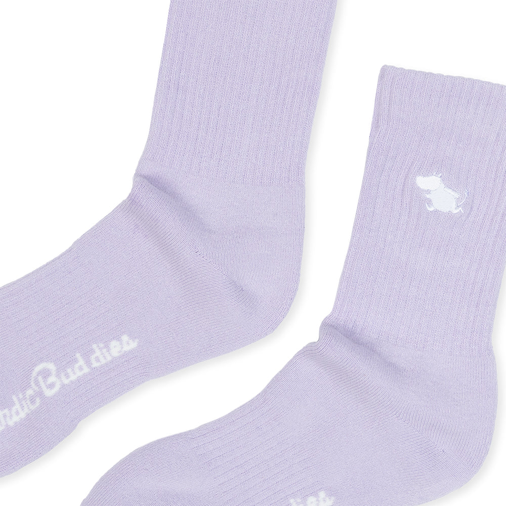 Moomintroll Tennis Socks 36-42 Violet - Image 3