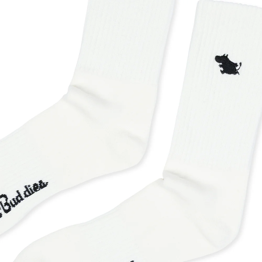 Moomintroll Tennis Socks 40-45 White - Image 2