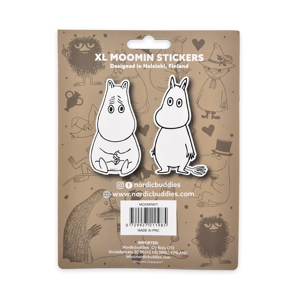 Moomintroll XL Stickers 2-set - Image 2
