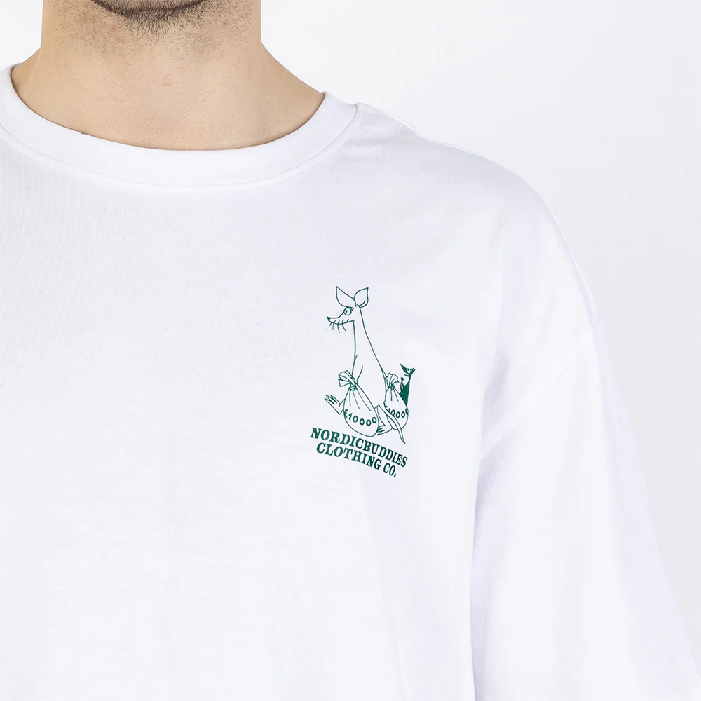 Sniff's Business T-shirt White - Image 7