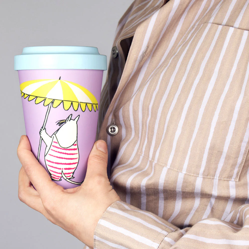 Snorkmaiden Beach Take-Away Mug Lilac