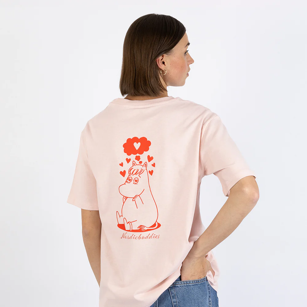 Snorkmaiden Love T-Shirt Pink