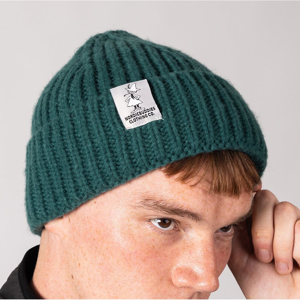 Snufkin Beanie Adults Darkgreen