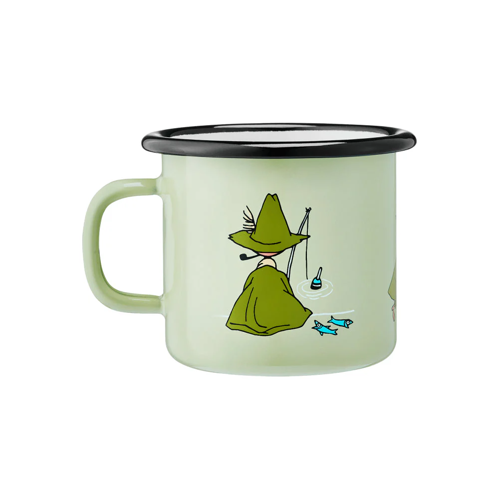 Snufkin Retro Mug 2,5dl Green - Image 3
