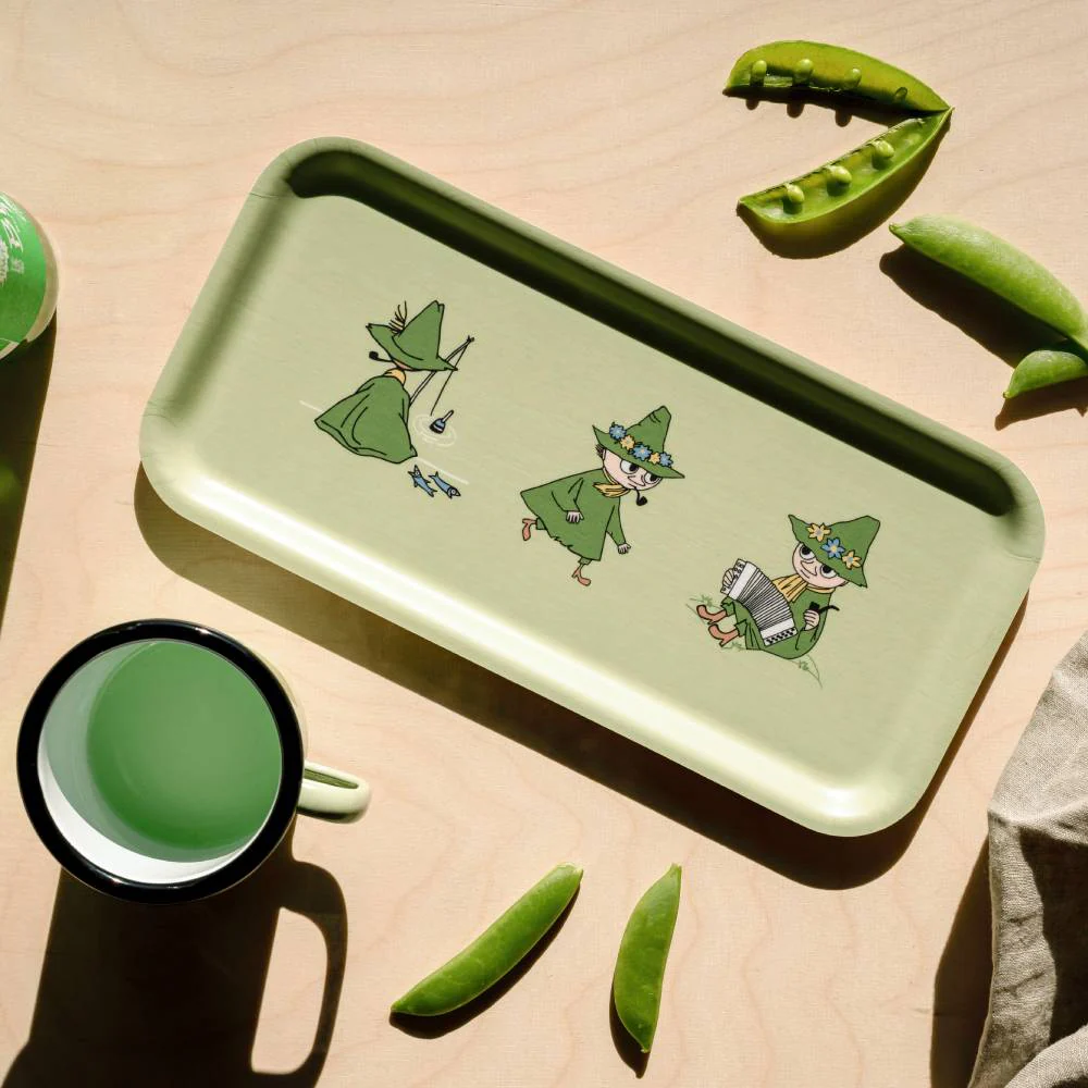 Snufkin Retro Tray 27x13cm Green