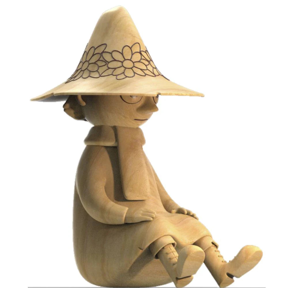 Snufkin Wooden Figurine 9cm - Image 2