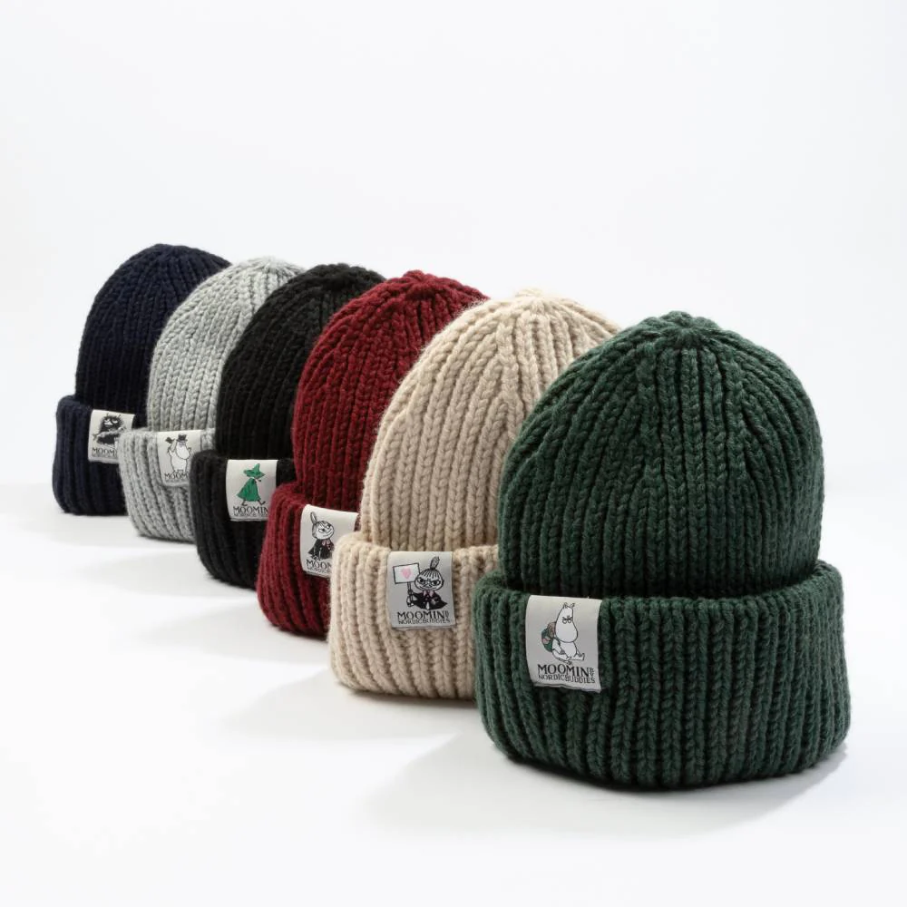 Moominpappa Chunky Beanie Grey - Image 6