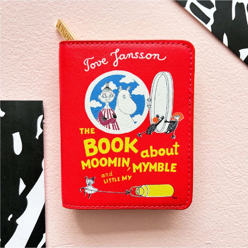 Moomin The Book About Moomin, Mymble And Little My Wallet Red - Image 5