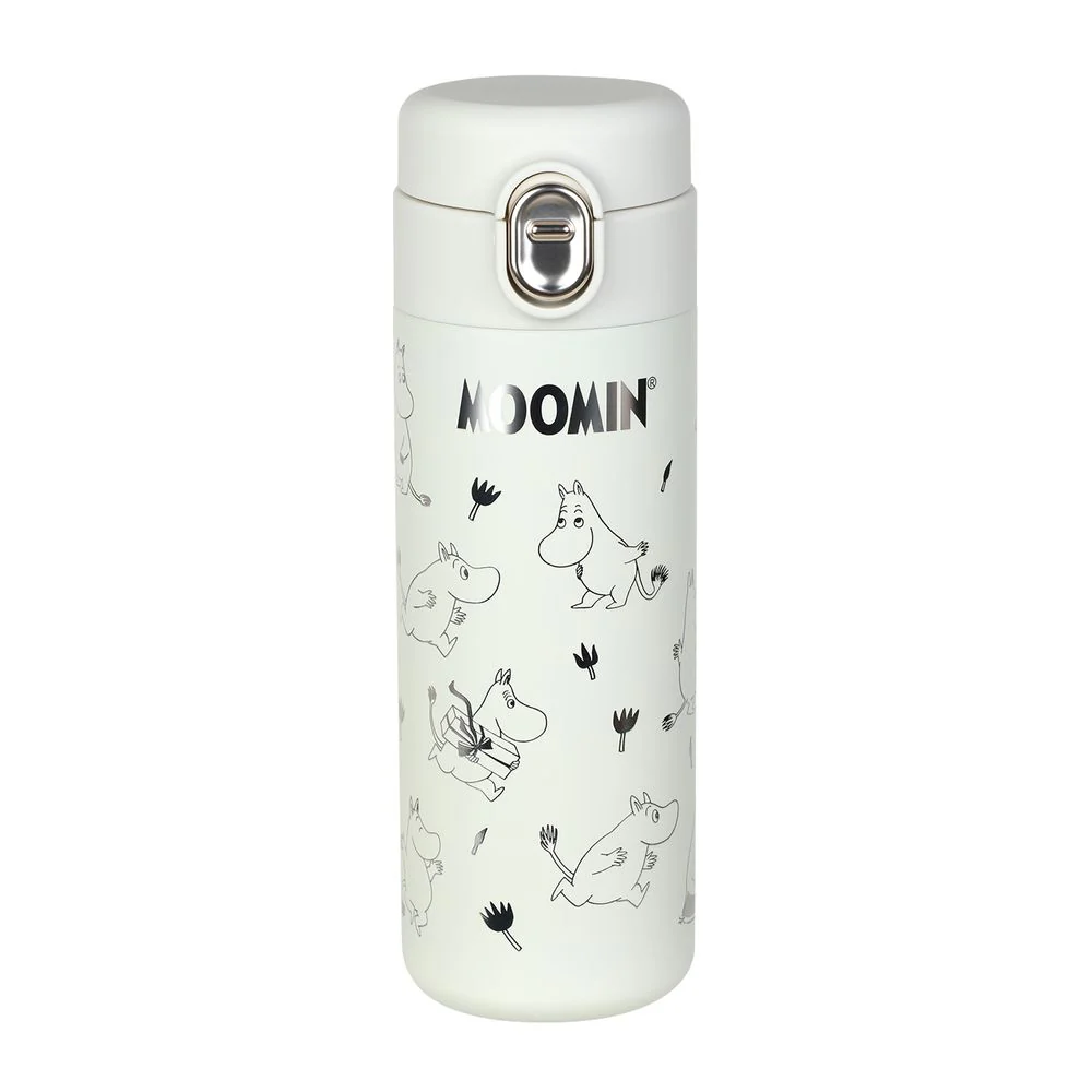 Moomintroll Vacuum Cup White 420ml - Image 2